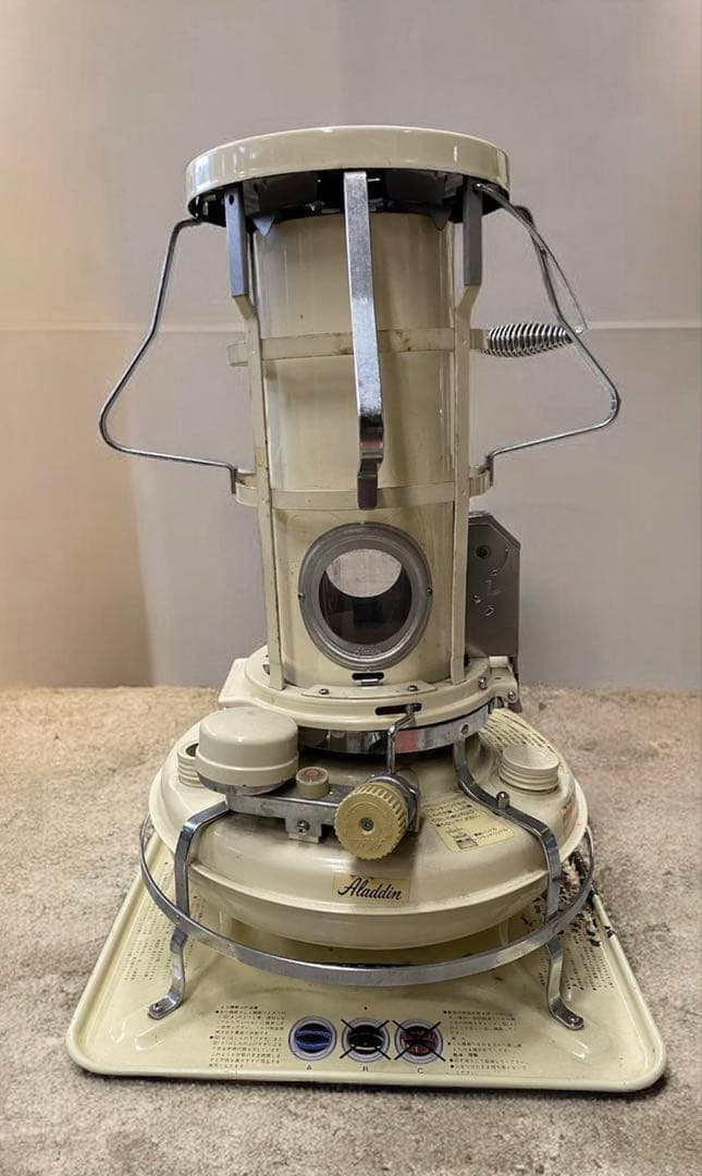 【アラジン】J380004B 灯油ストーブ　ビンテージ　Aladdin ジャンク