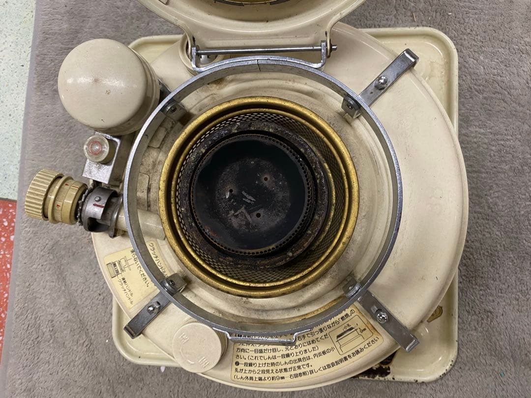 【アラジン】J380004B 灯油ストーブ　ビンテージ　Aladdin ジャンク