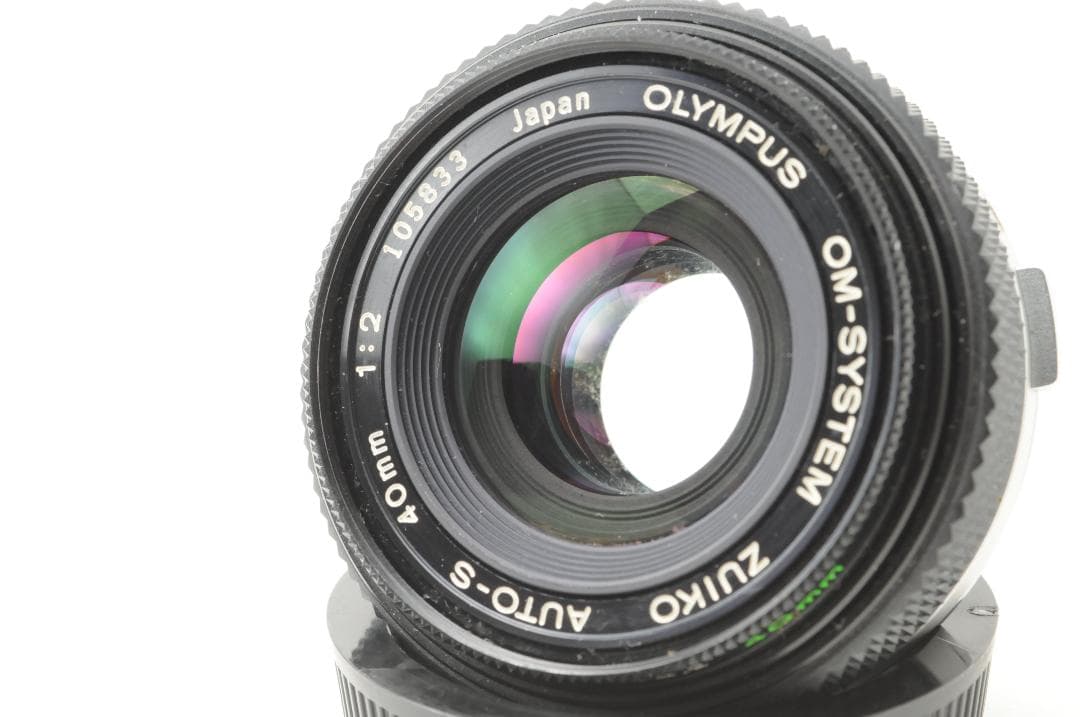 レンズ(単焦点) OLYMPUS OM-SYSTEM ZUIKO AUTO-S 40mm F2