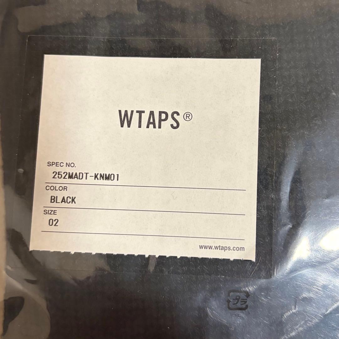 ゆ*ー様 【美品】WTAPS®︎ クルーネックニットセーター 黒 M
