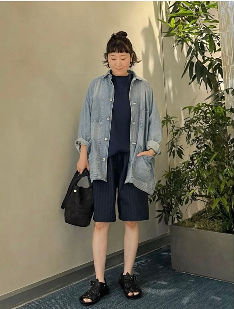 t s（s）ティーエスエス　ストライプショートパンツ