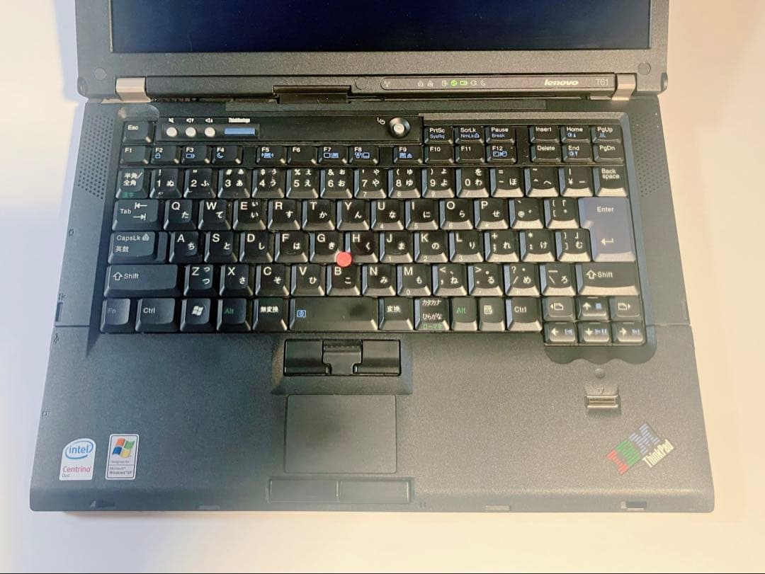 ThinkPad T61 SSD換装 Win10 完動品 日本語キーボード