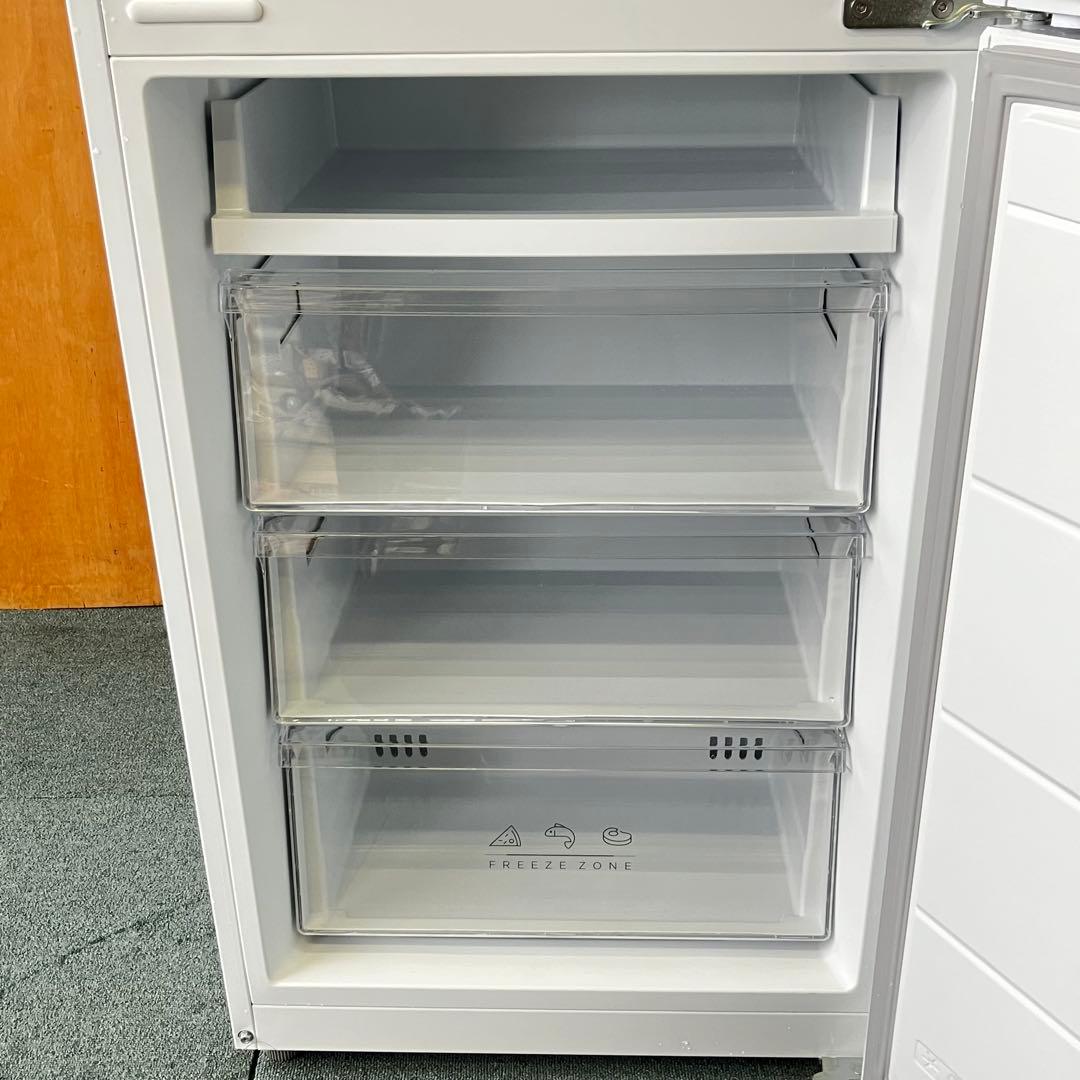 ニトリ ノンフロン2ドア冷蔵庫 NTR-274WH 274L 2022年製