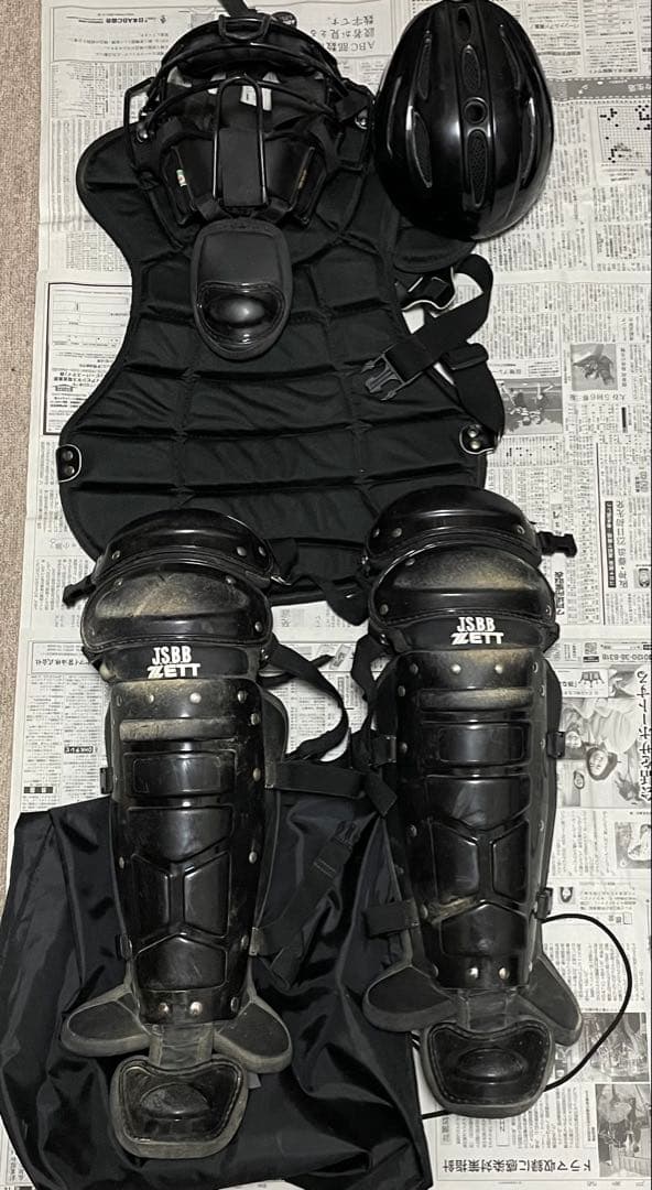 キャッチャー防具　軟式用　Lサイズ