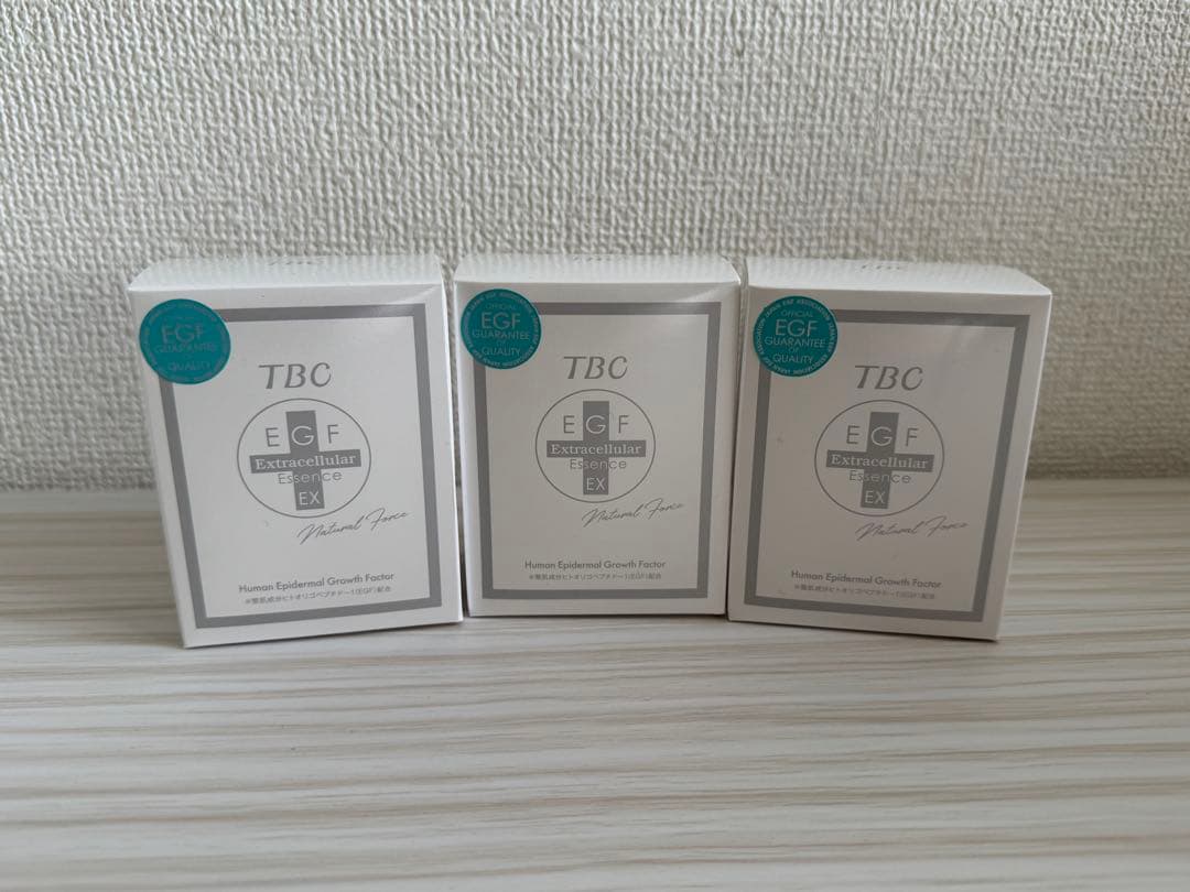 【新品】TBC EGFエクストラエッセンスEX 導入美容液　3本セット