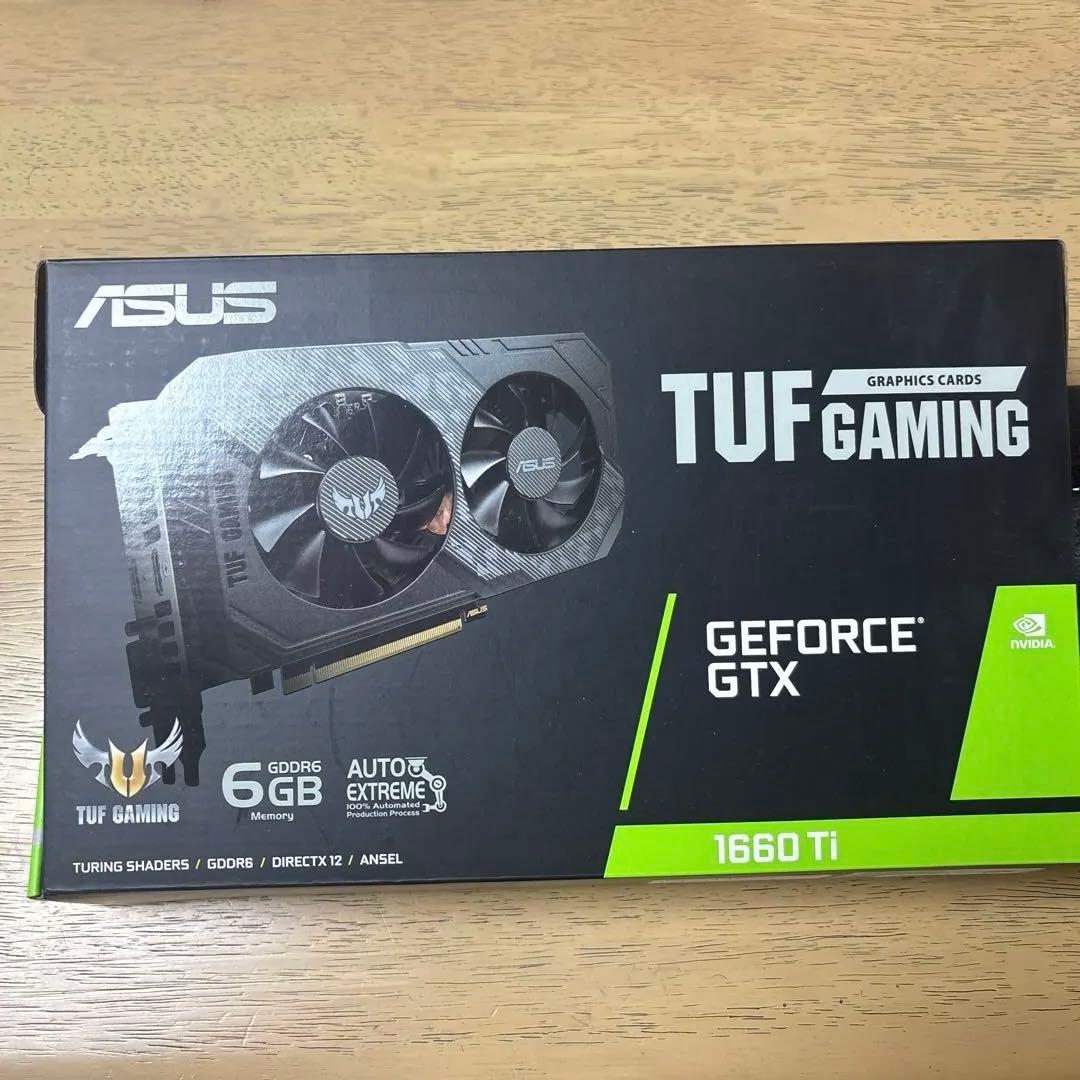 グラフィックボード・グラボ・ビデオカード ASUS TUF GAMING GTX 1660 Ti 6GB