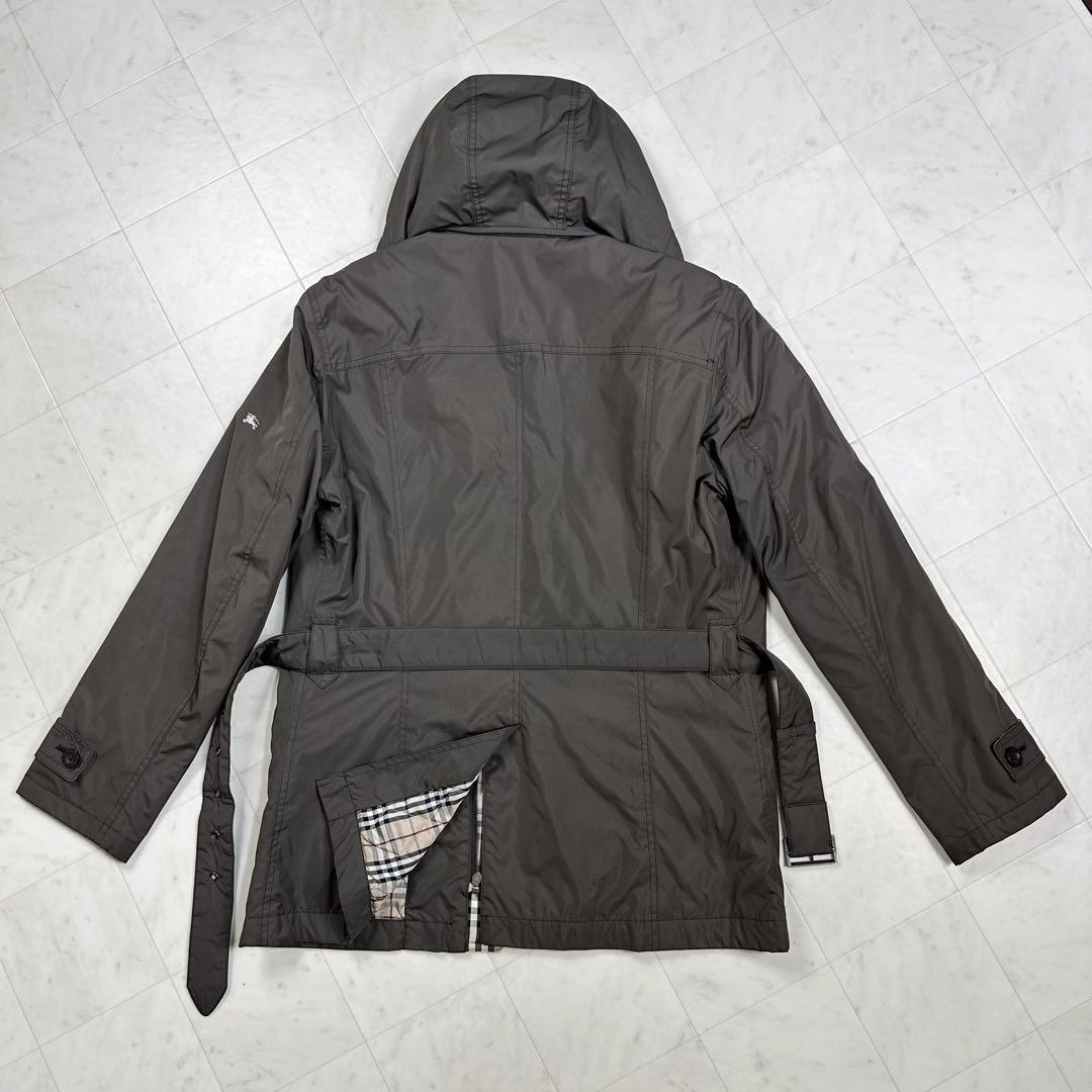 〈美品〉BURBERRY BLACK LABEL【L】ミリタリー モッズコート