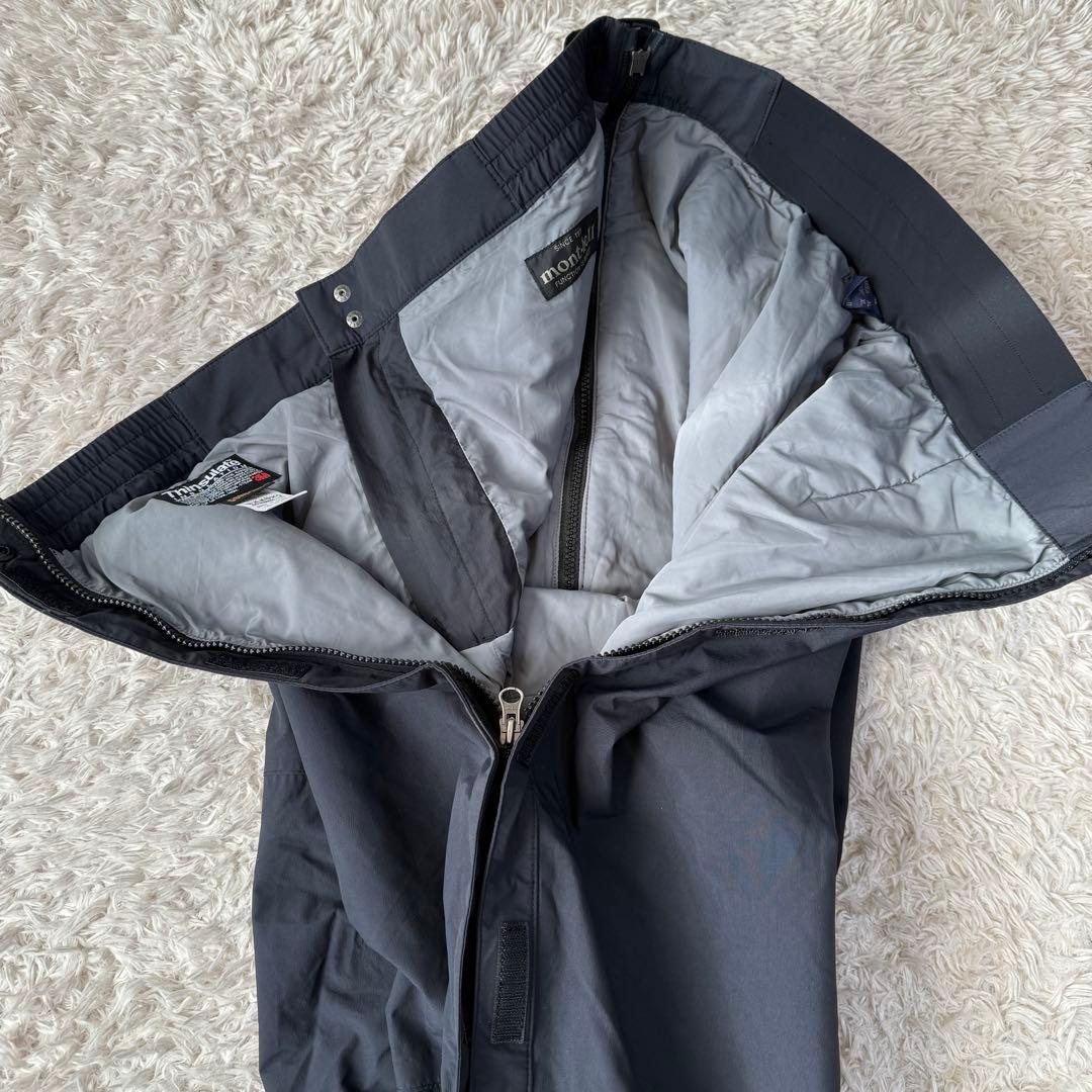 モンベル、インシュレーテッド、パンツ、XXL、ゴアテックス、サイド全開、スキー