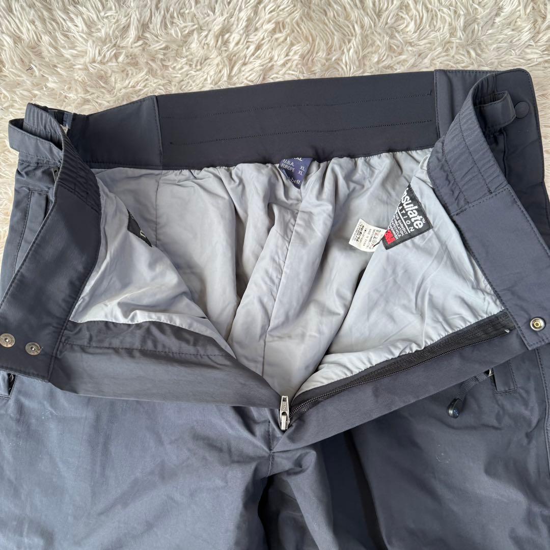 モンベル、インシュレーテッド、パンツ、XXL、ゴアテックス、サイド全開、スキー