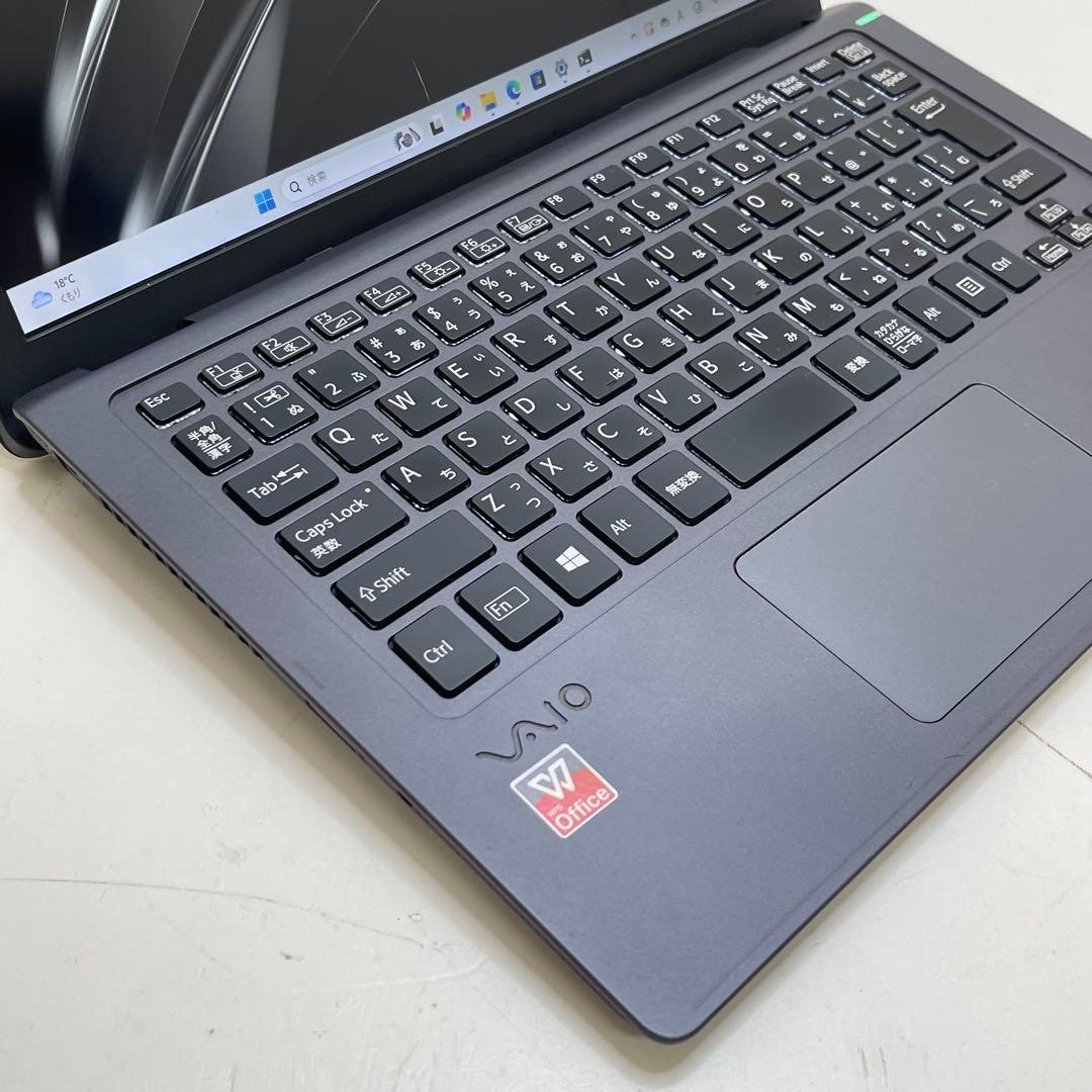 Windowsノート本体 #841 Vaio VJS111 i5-6200U 4GB office2021