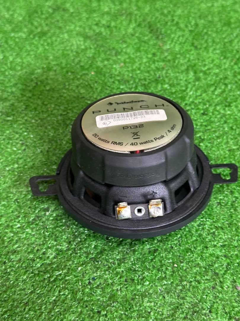 Rockford Fosgate P132カースピーカー 8.7cm動作確認済み