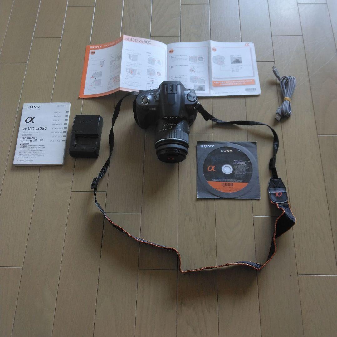 SONY α330 デジタル一眼レフカメラ セット