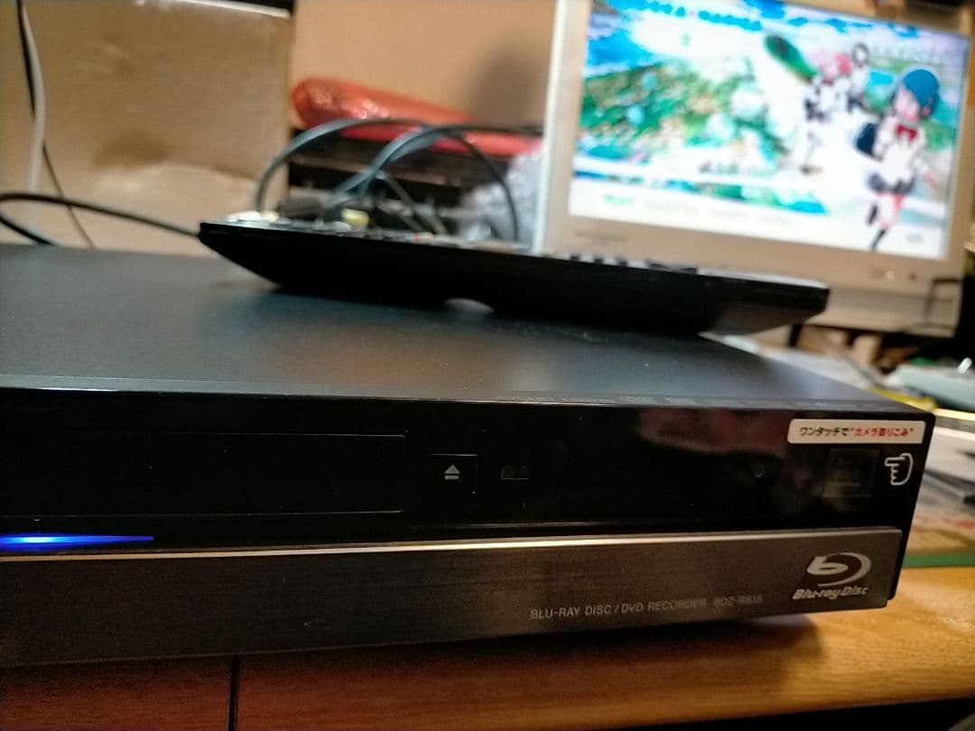 SONY BDZ-RS15 ブルーレイ/DVDレコーダー・リモコン+HDMI付き