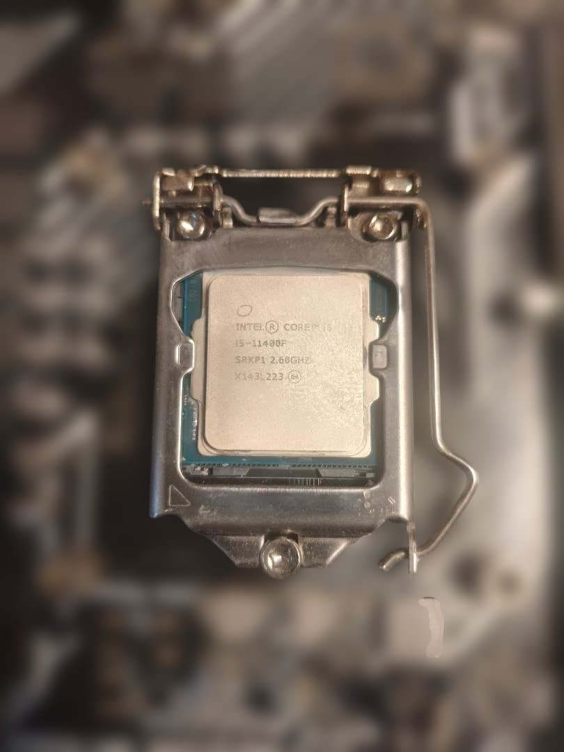 Intel 11400F CPU マザーボード CPUクーラー セット