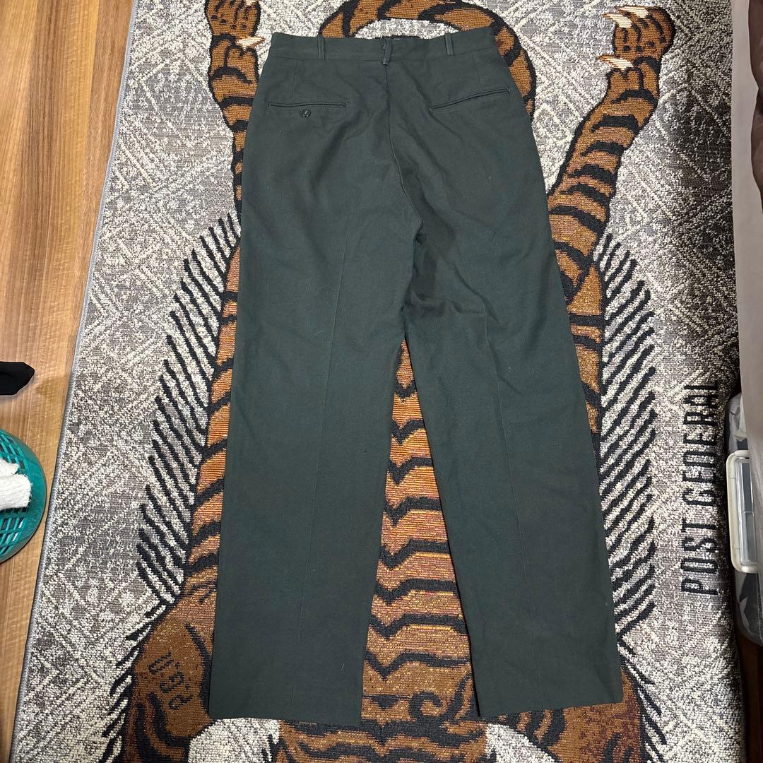 50s 60s ヴィンテージ USミリタリー スラックス ウールトライザーズ