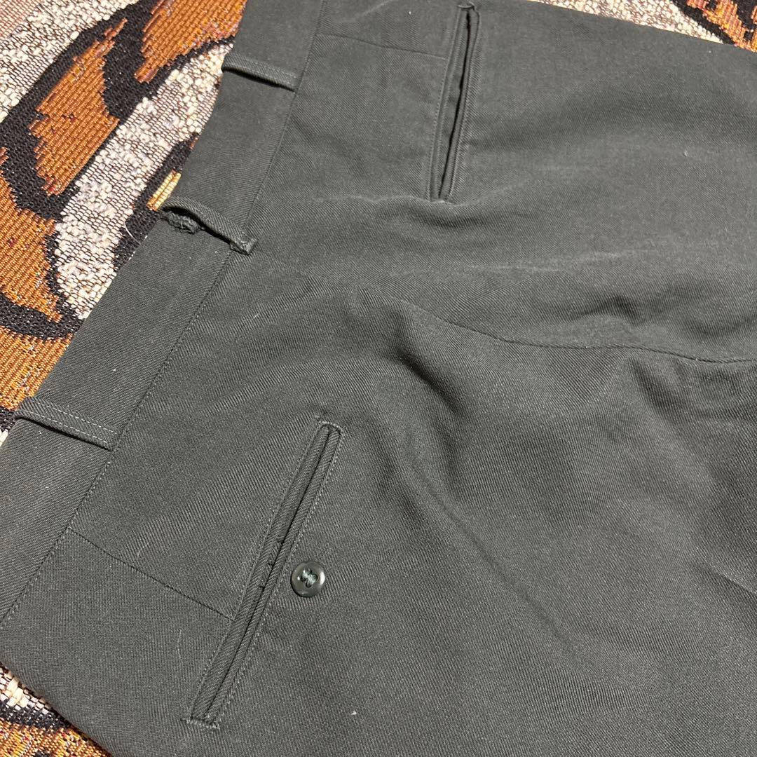 50s 60s ヴィンテージ USミリタリー スラックス ウールトライザーズ