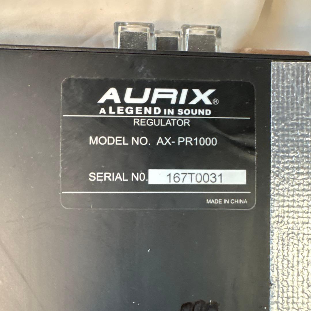 AURIX AX-PR1000 オーディオレギュレーター 安定化電源