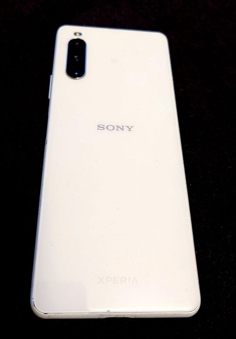 正規購入 used Sony Xperia 10 III 本体 A102SO 白