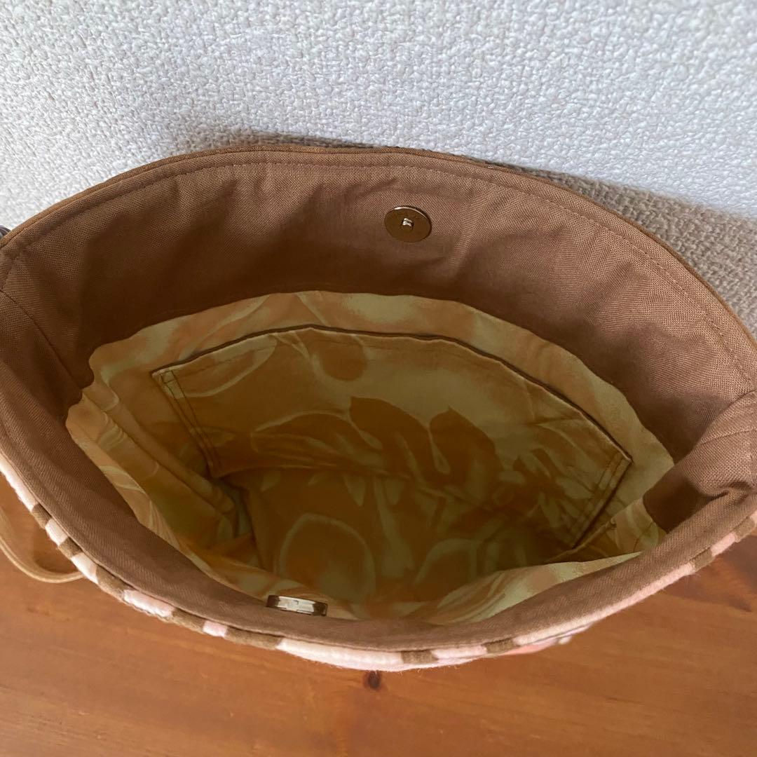 ハワイアンキルト◆ショルダーバッグ◆バラ◆ハンドメイド