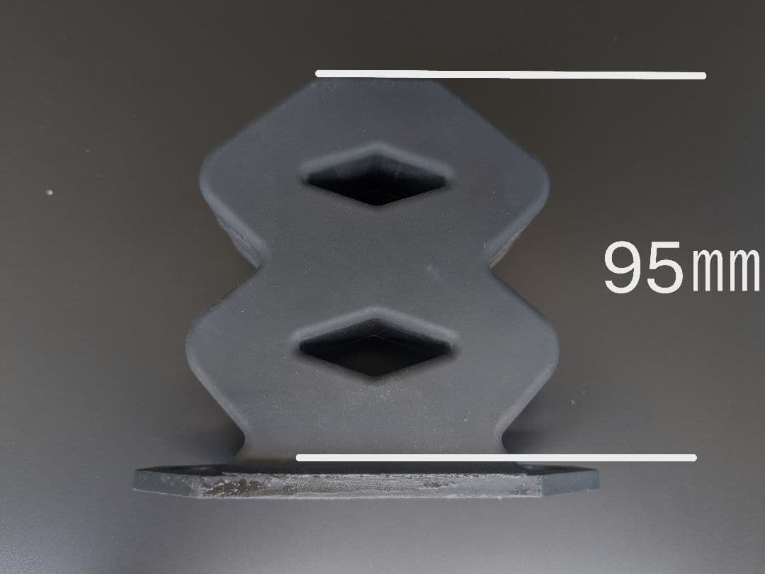 ジムニー ビッグサイズ8の字バンプラバー バンプストッパー 硬度ソフトタイプ