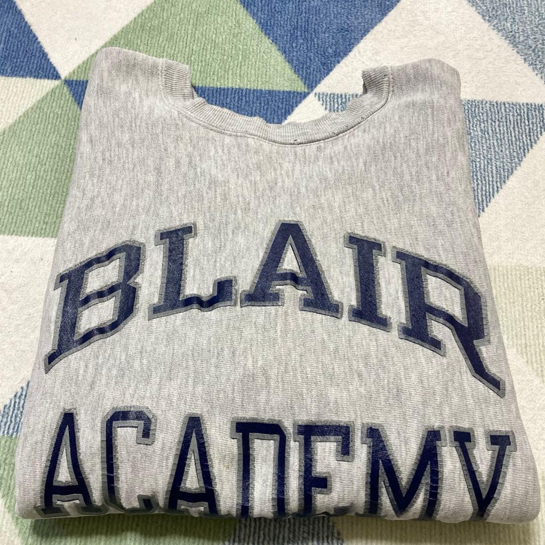 80s Championちょいボロ リバースウィーブ刺繍タグLサイズ USA製