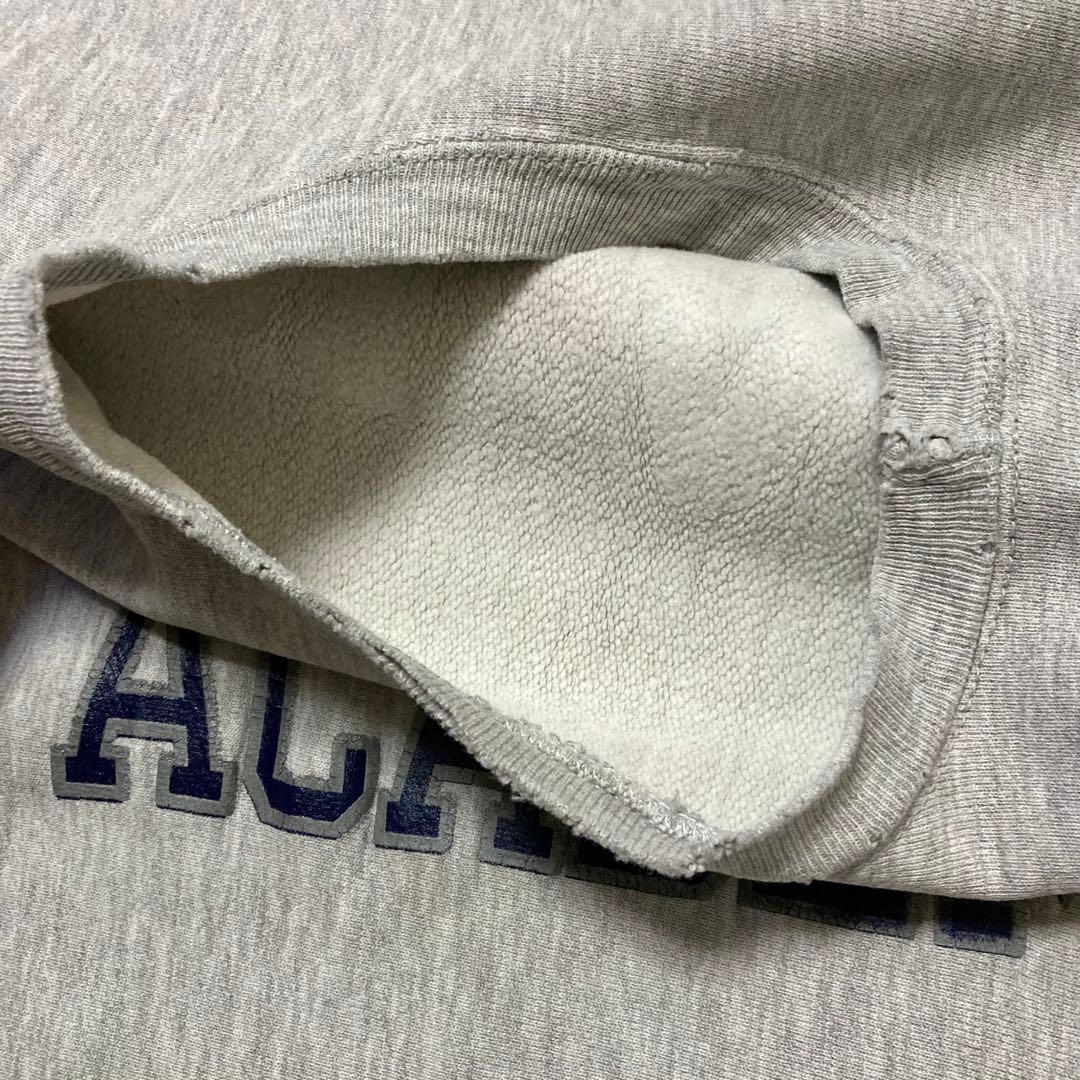 80s Championちょいボロ リバースウィーブ刺繍タグLサイズ USA製