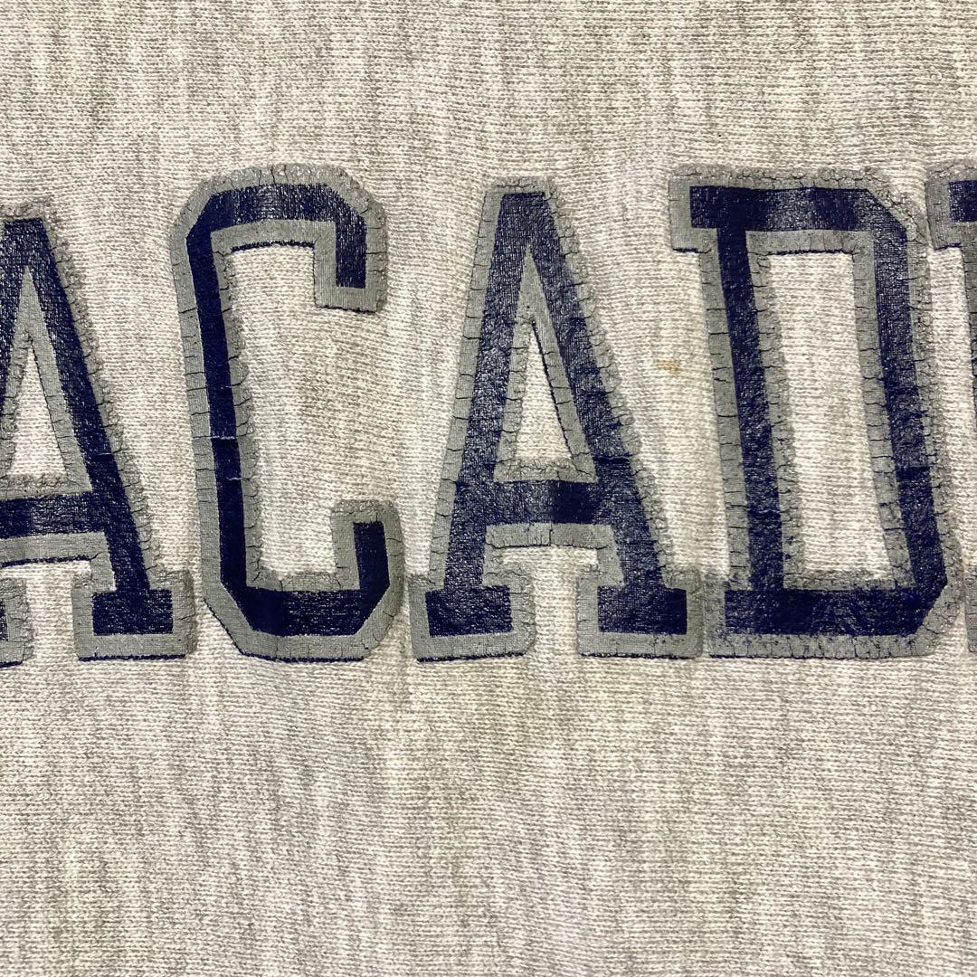 80s Championちょいボロ リバースウィーブ刺繍タグLサイズ USA製