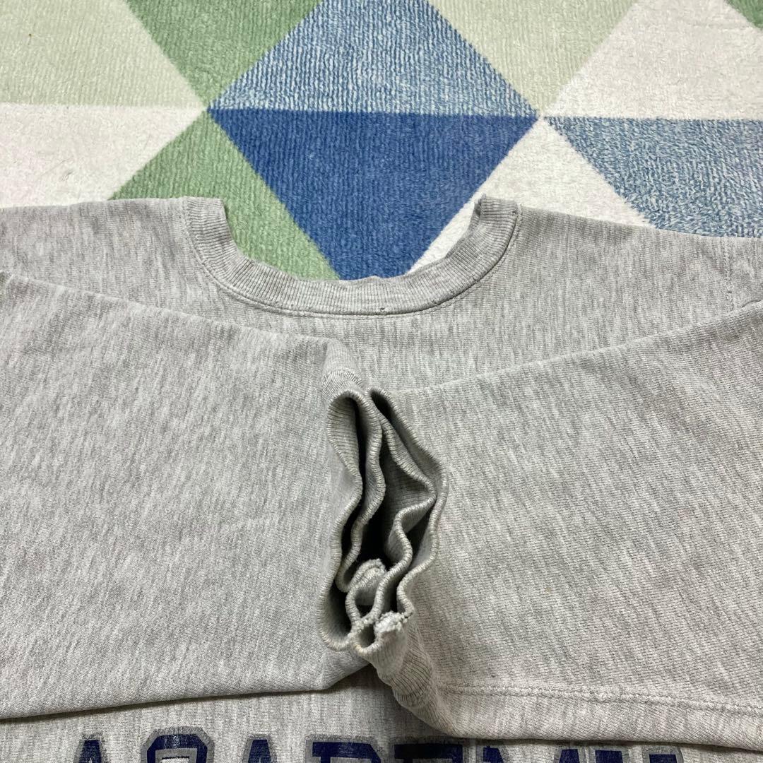 80s Championちょいボロ リバースウィーブ刺繍タグLサイズ USA製