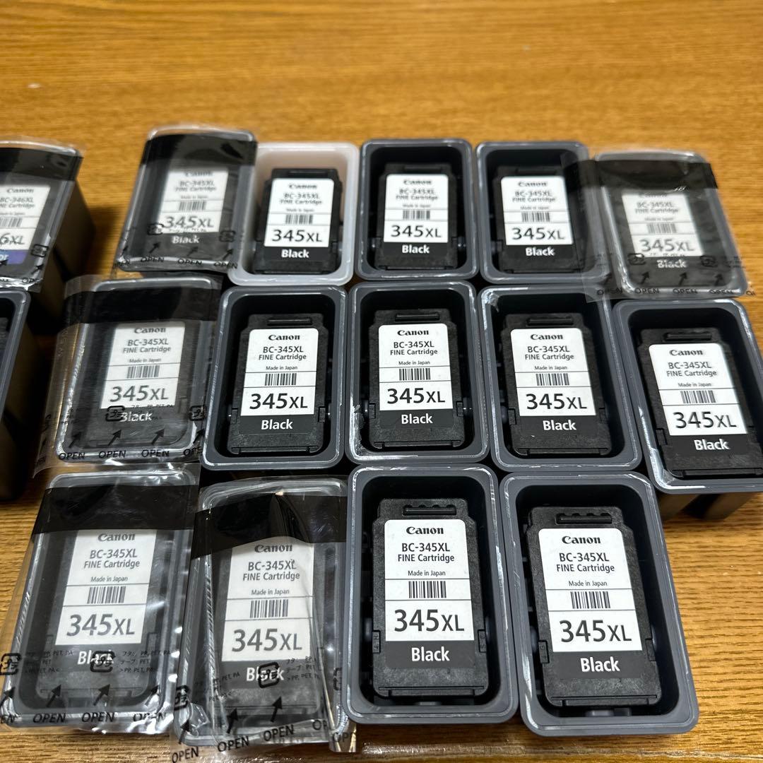 Canon 346XL 345XL 使用済みインクカートリッジセット