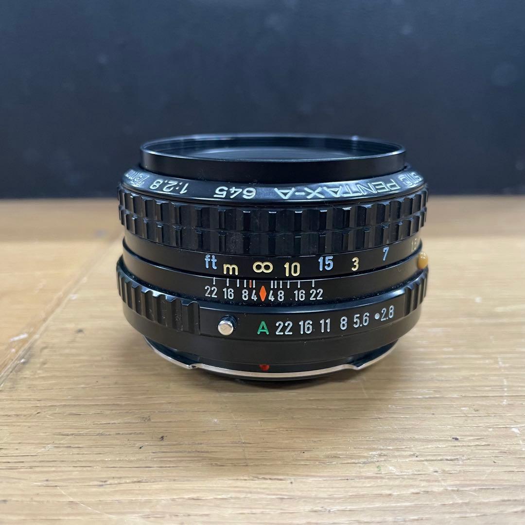 SMC Pentax-A 645 75mm F2.8 単焦点レンズ 中判カメラ用