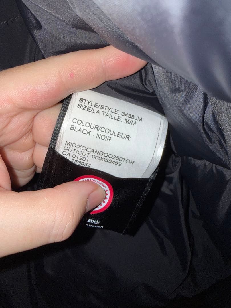   ジャスパーブラック ダウンジャケット M 3438JM