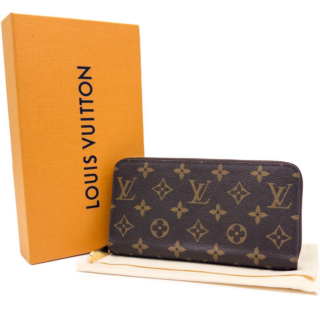 【未使用品級】ルイヴィトン ジッピー・ウォレット モノグラム コクリコ