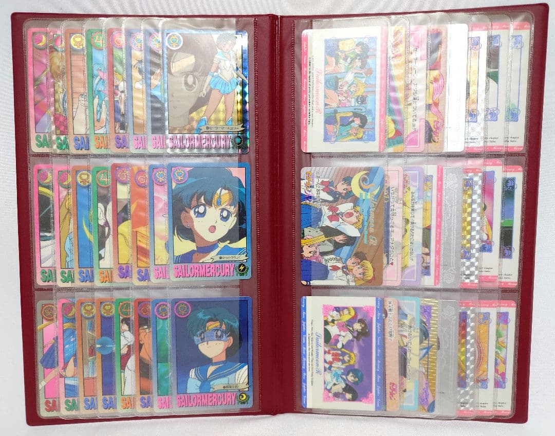 【希少品】【当時物】【レトロトイ】セーラームーン ファイル＆カードセット