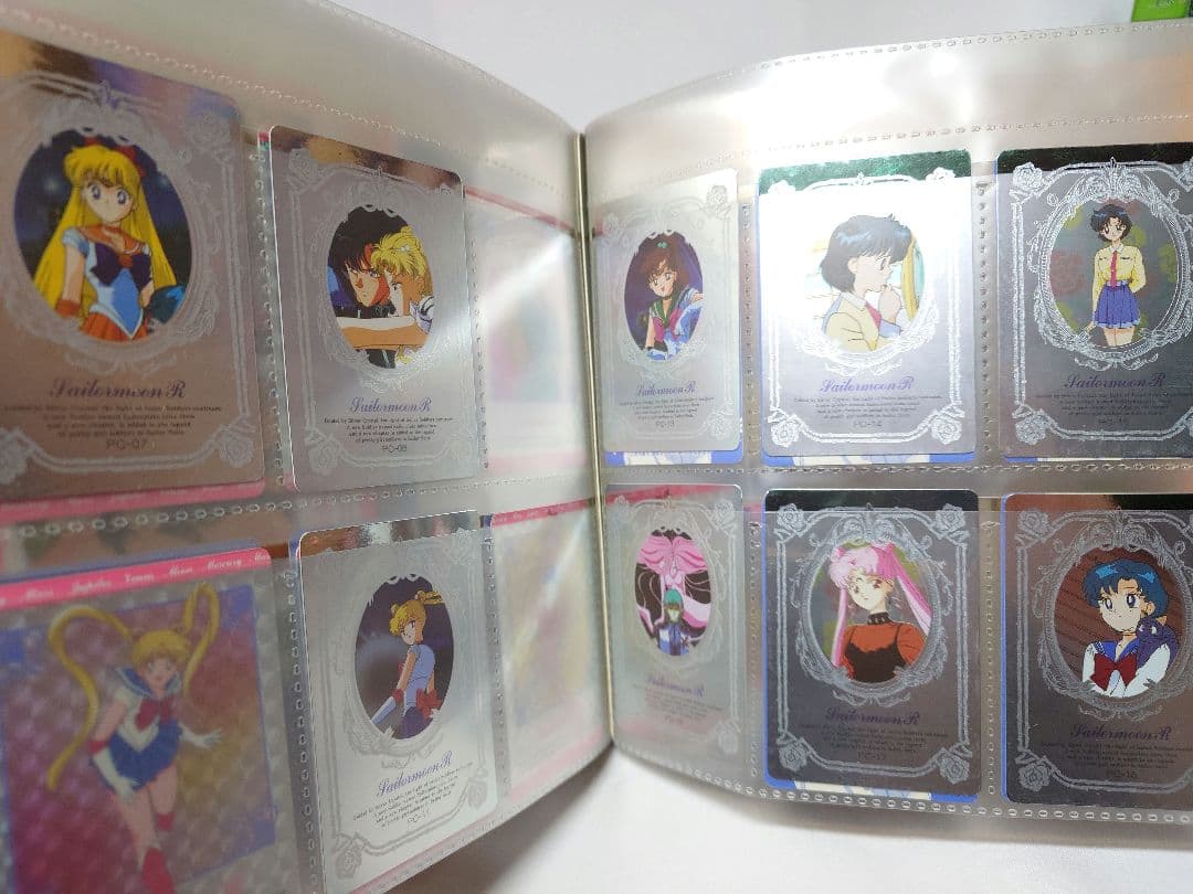 【希少品】【当時物】【レトロトイ】セーラームーン ファイル＆カードセット