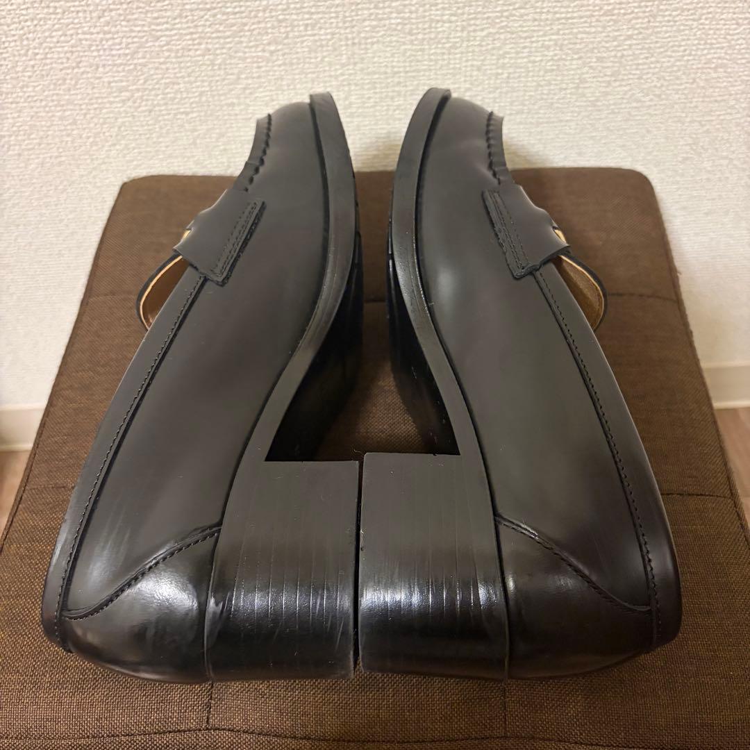 HARUTA ビットローファー ヒール付き　23.5cm