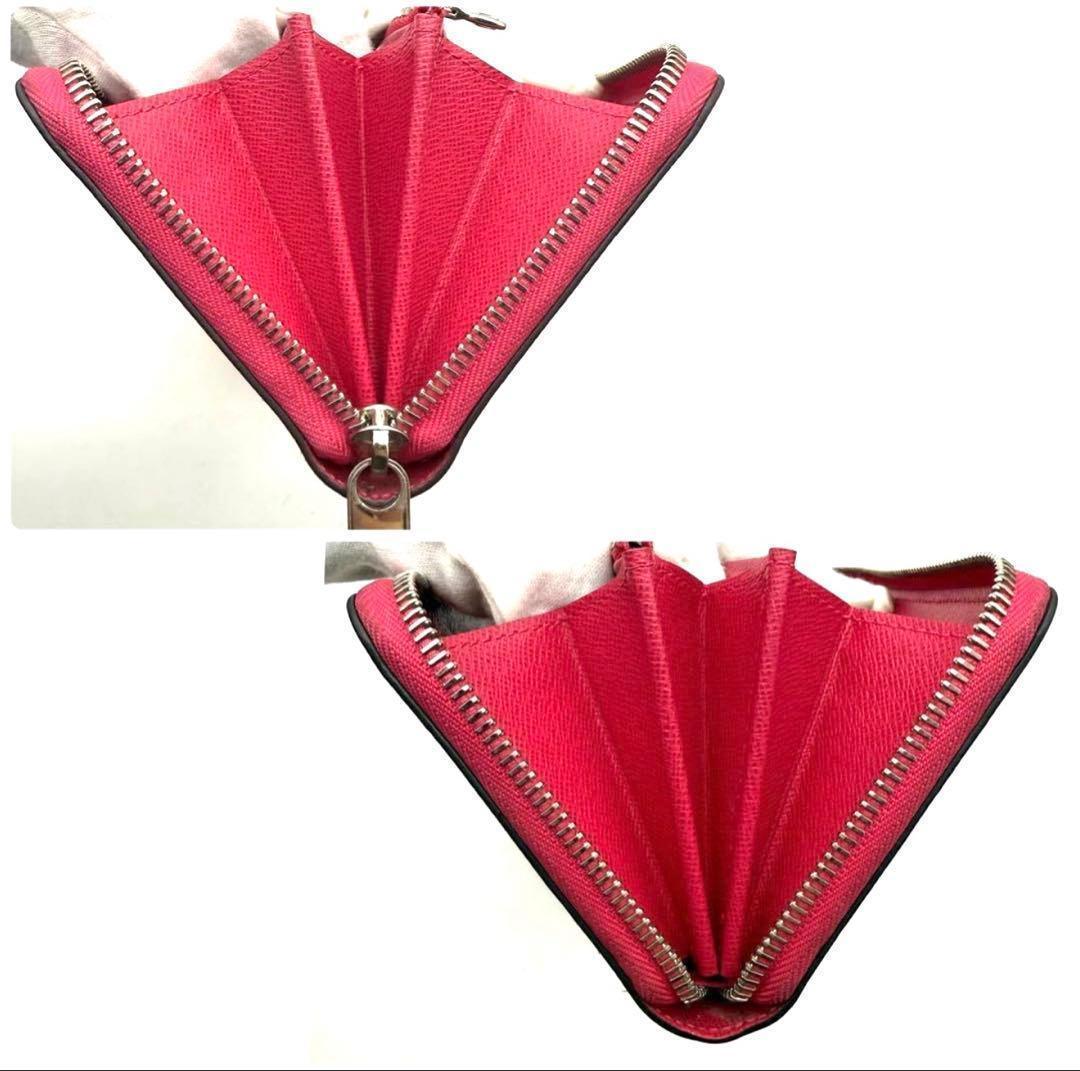 【極上美品】新型 ルイヴィトン エピ ジッピーウォレット ピンク 長財布