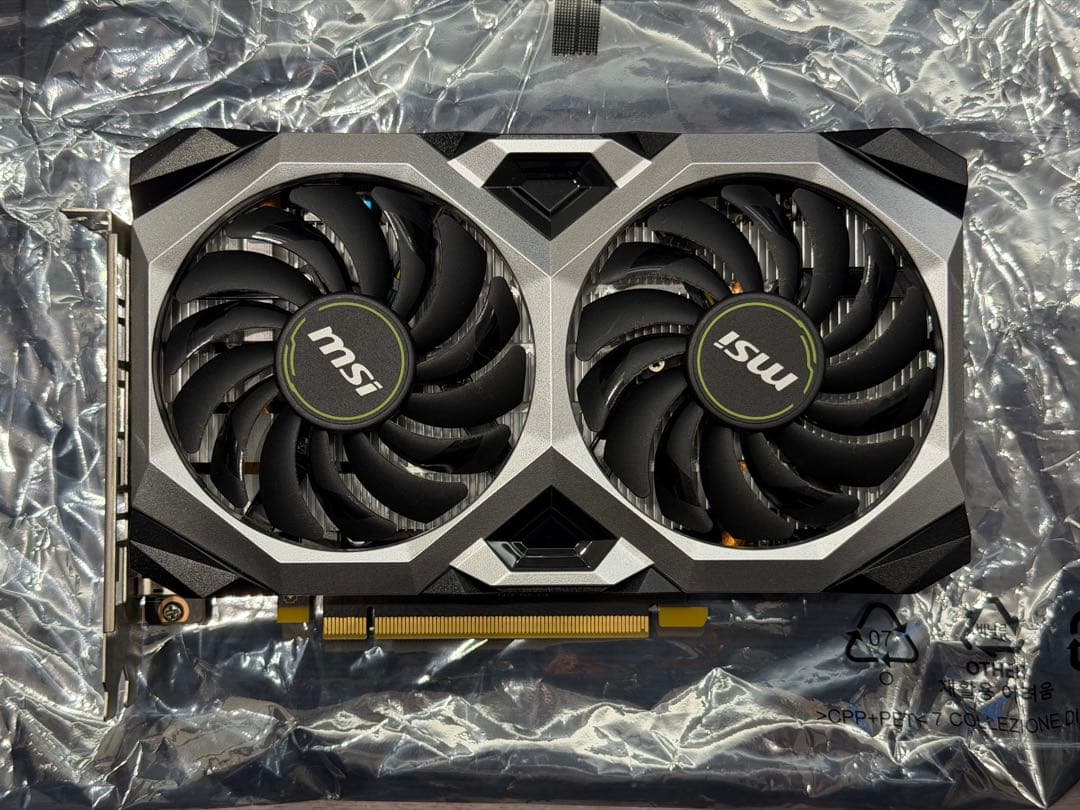 グラフィックボード・グラボ・ビデオカード MSI GeForce GTX 1660 Ti VENTUS XS 6G OC