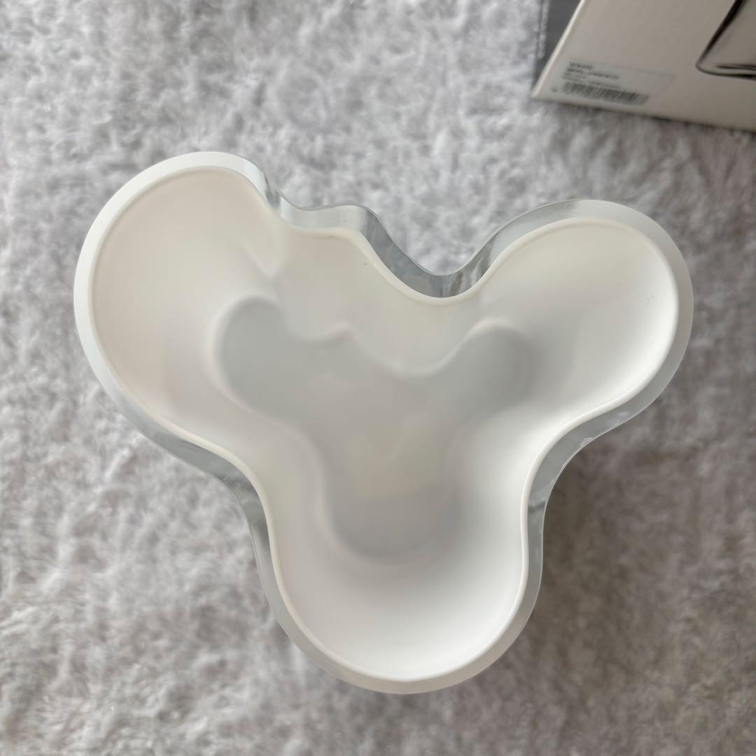  イッタラ アアルト フラワーベース オパールホワイト95mm