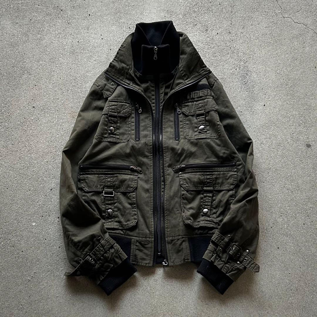 00's Archive マルチジップ ギミックジャケット Y2K アーカイブ