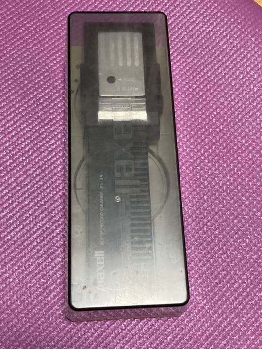 動作確認済‼️maxell 自走式 スーパー レコードクリーナー AE-341