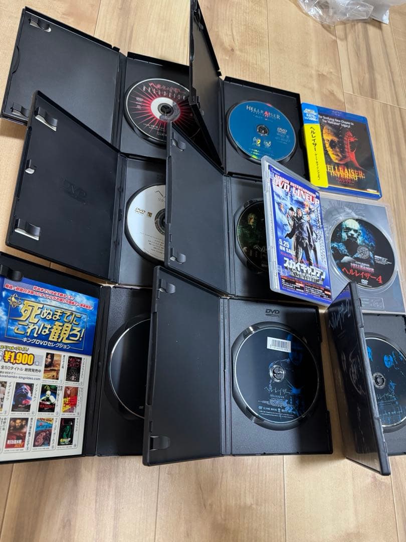 新品有中古●ヘルレイザー⑨本セット 神秘のパズルボックスが誘う鮮血の異次元地獄