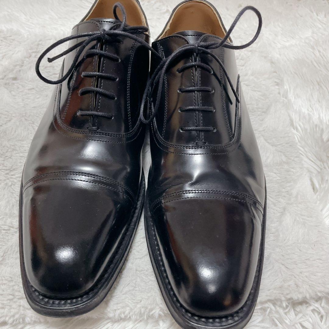 REGAL ブラック ビジネスシューズ 内羽根 ストレートチップ 27.0cm