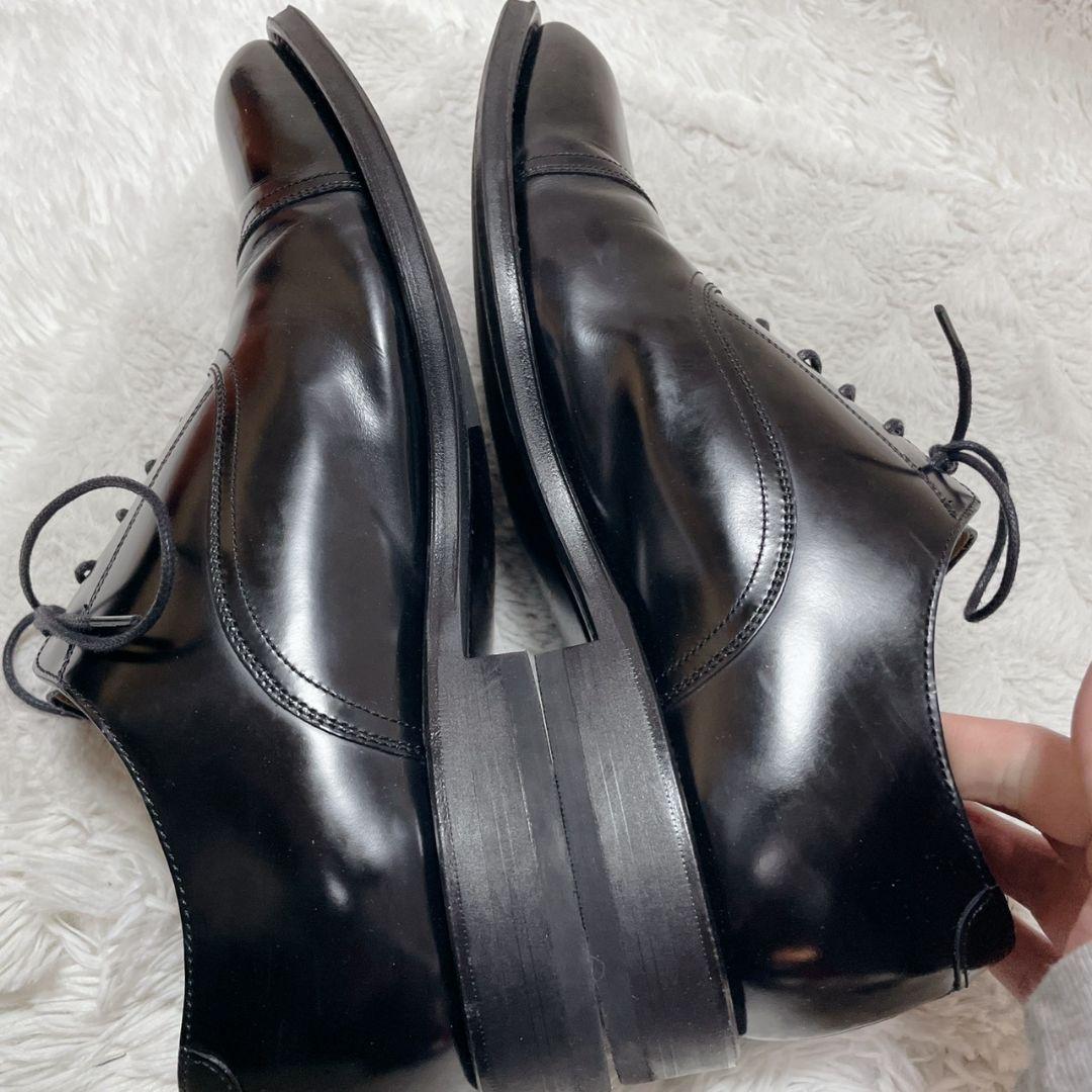 REGAL ブラック ビジネスシューズ 内羽根 ストレートチップ 27.0cm