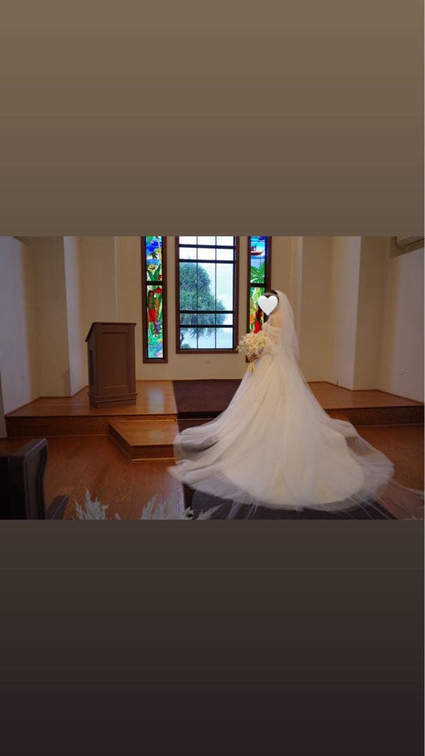 Vera wang 3段ベール