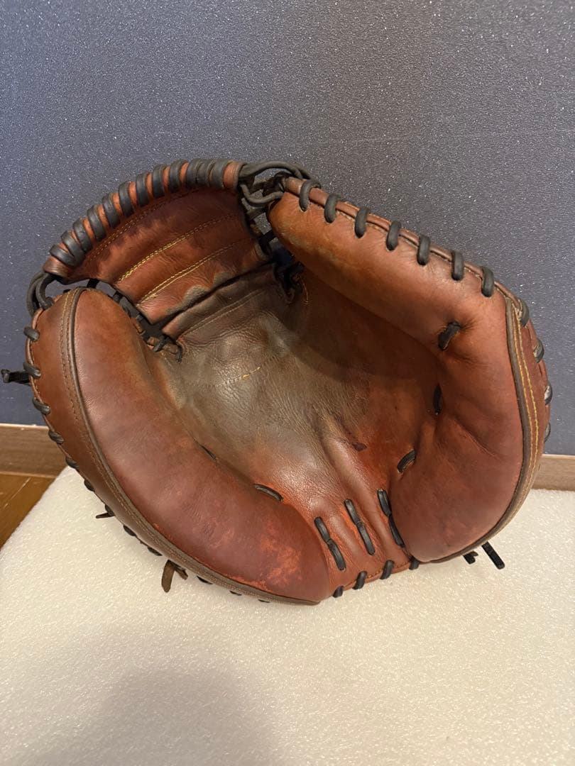 ★即戦力★ ハタケヤマ 一般硬式用 キャッチャーミット 人気 良型 革質◎