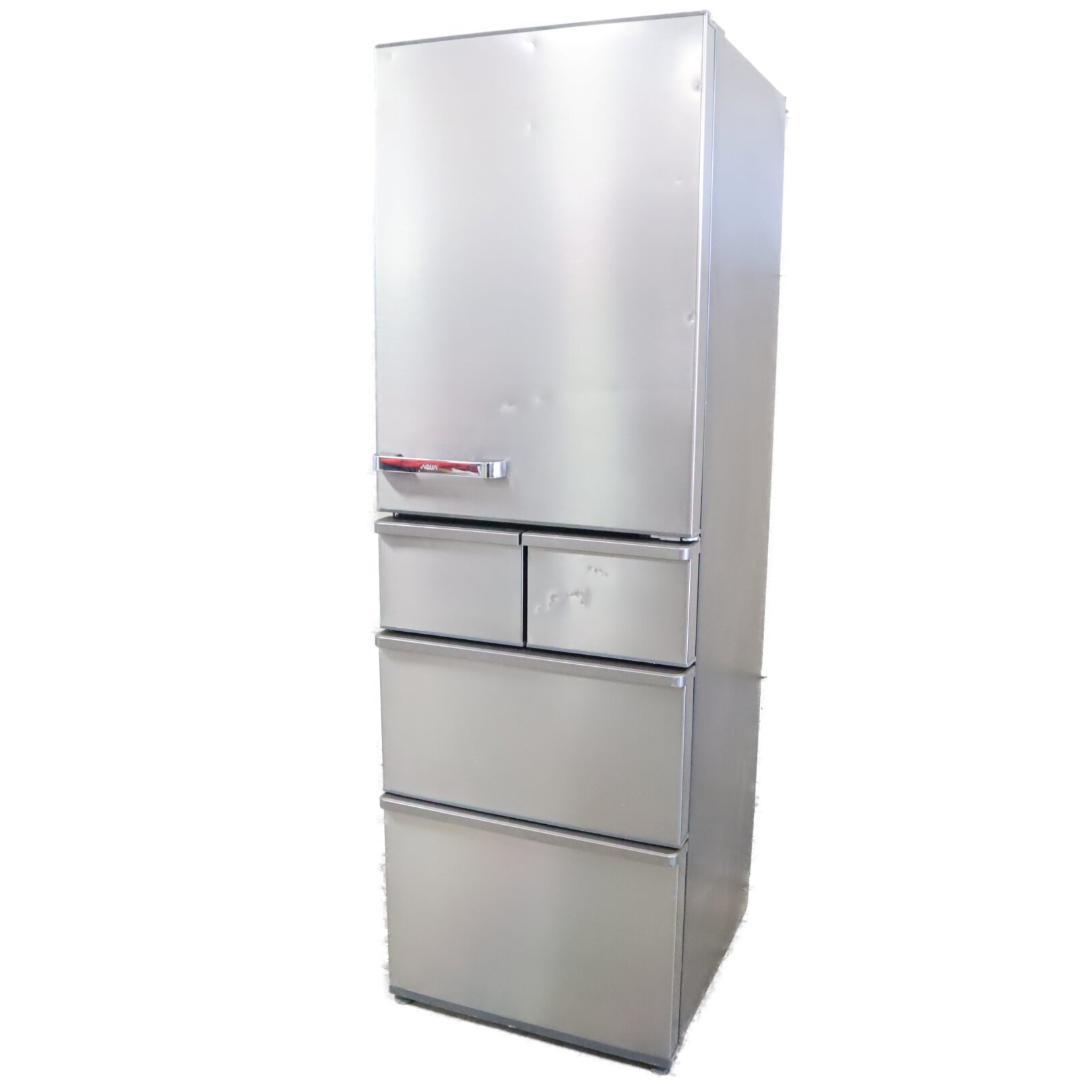 AQR-SV42H(S) シルバー 冷蔵庫 415L B81