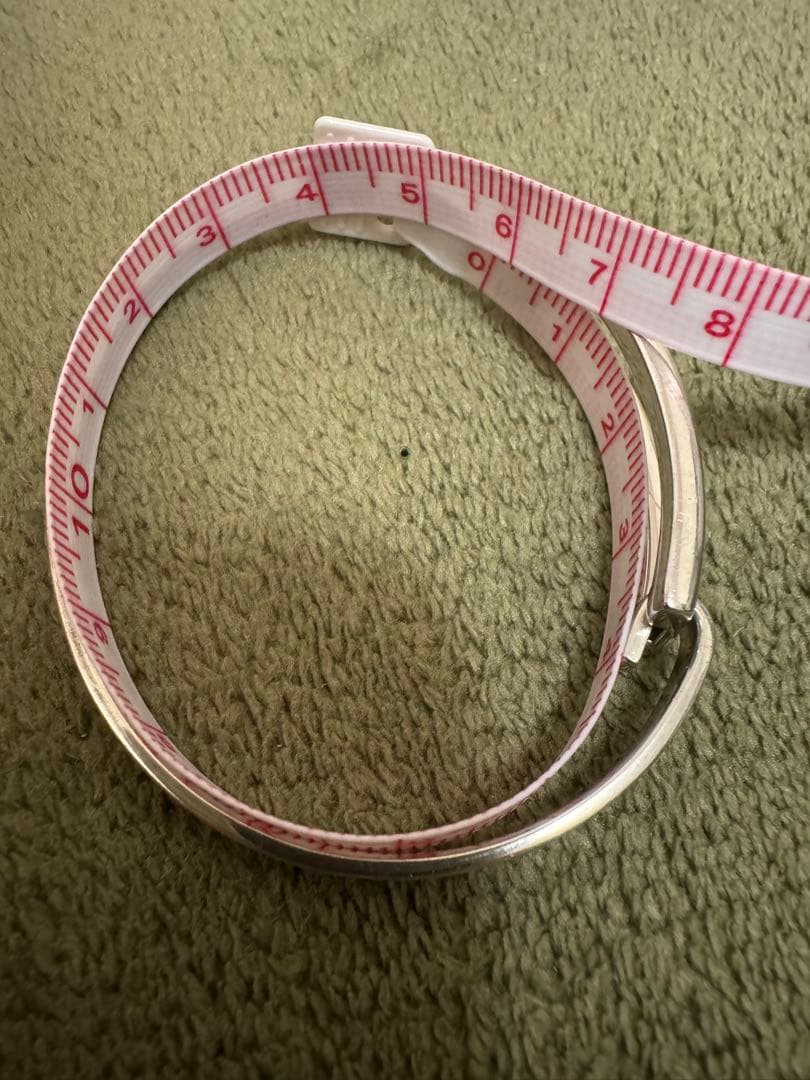 ティファニー　バングル　レクタングルオープンスクエアブレスレット