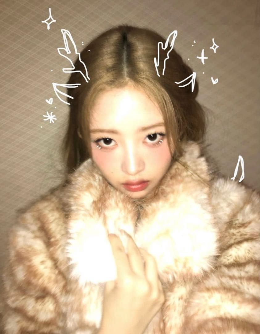 IVE レイ着用 バンビ柄 ファージャケット n.k atelier