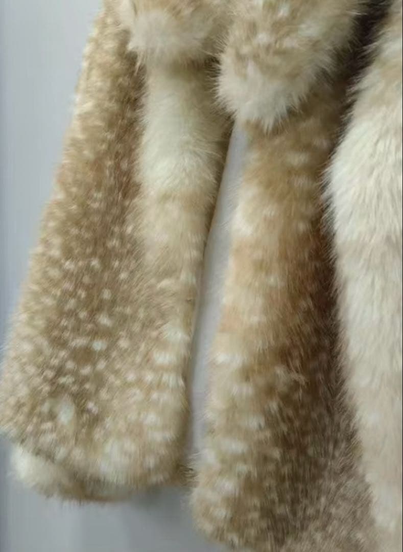 IVE レイ着用 バンビ柄 ファージャケット n.k atelier