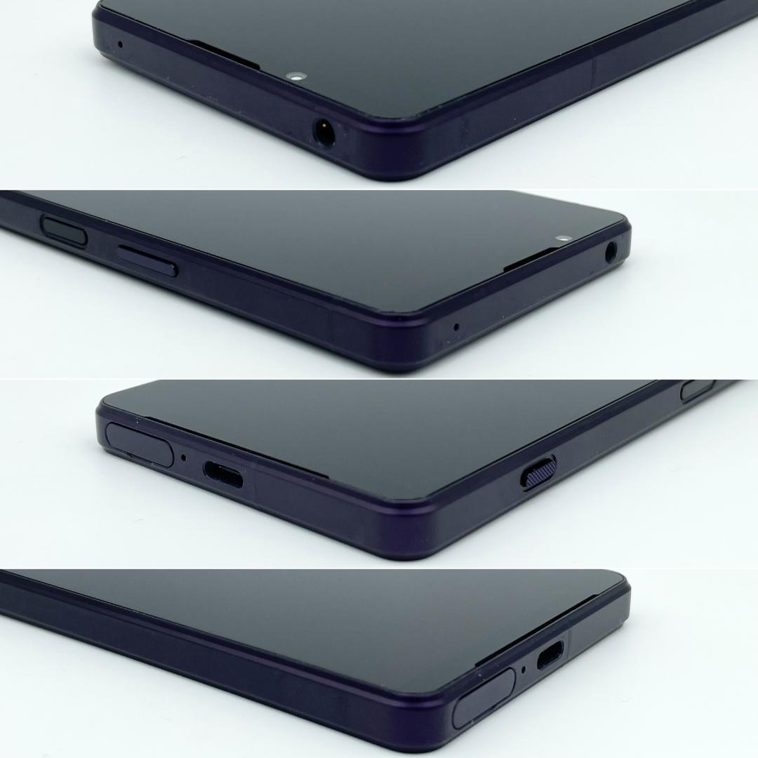 即配【美品】SIMフリー Xperia 1 IV 512GB パープル 電池良好